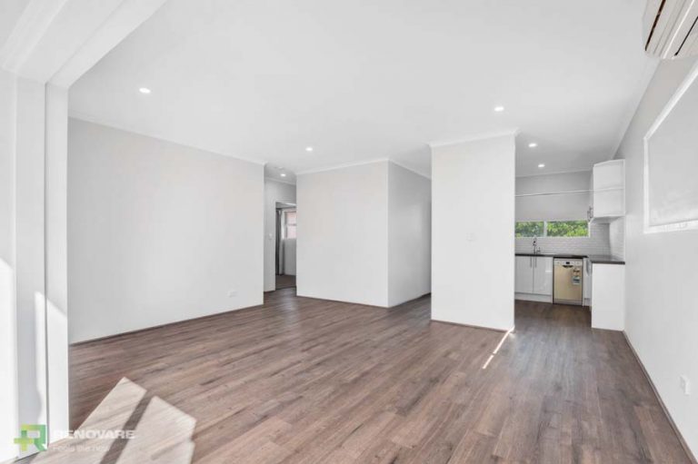 Apartment living room renovation