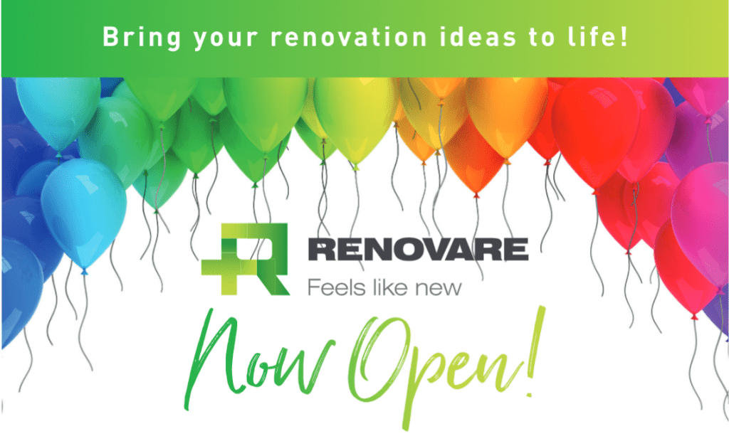 Renovare showroom on open day.