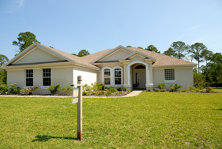 House with big lawn for sale
